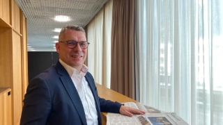 Martin Amrein, Senior Berater Firmenkunden bei der UKB, im Portraet.